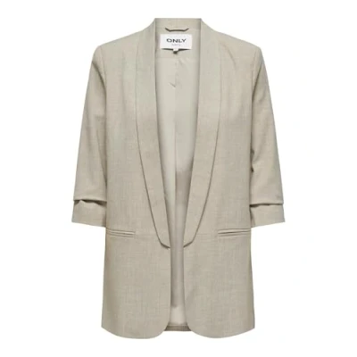 Imagen de ONLY Onlelly 3/4 LIFE Blazer, Mujer, Talla: 38, White pepper melange
