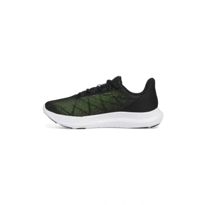 Imagen de Under Armour UA Charged Speed Swift, Zapatillas para Correr Hombre, (005) Black/Black/Hyper Green, 41 EU