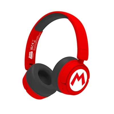 Imagen de Cascos Inalambricos Super Mario Logo