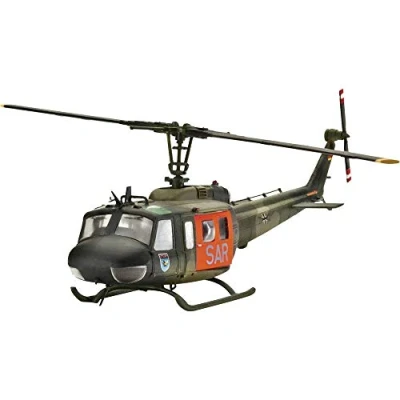 Imagen de Revell Bell UH 1D SAR helicóptero, Kit de Modelo, Escala 1:72 (4444) (04444)