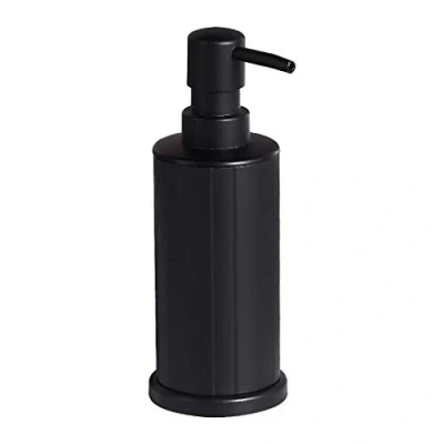 Imagen de BGL dispensador de jabón líquido, Manos Aluminio Independiente, 250 ml, a Prueba óxido para baño y Cocina (Negro)