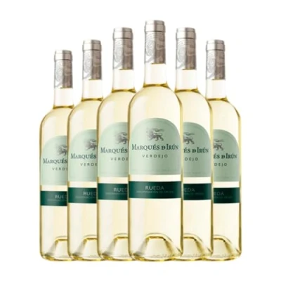 Imagen de Marqués de Irún Verdejo Rueda Joven 75 cl Vino blanco (Caja 6 Botellas cl)