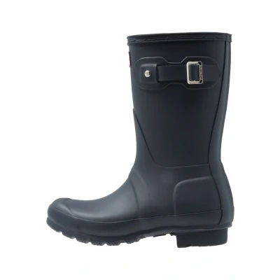 Imagen de Hunter Original Womens Short BOOT Vegan Botas de agua, Mujer, Talla: 38, Navy Zapatos