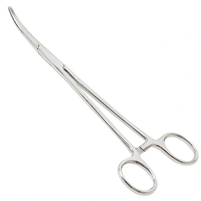 Imagen de LABUYI Pinza de Acero Inoxidable,Oreja Mascotas Fórceps Bloqueo,Tijeras para el Cuidado Mascotas,Pinzas Bloqueo Pelo Mascotas,Soltar anzuelos Pesca,Piercings,14cm(Codo)