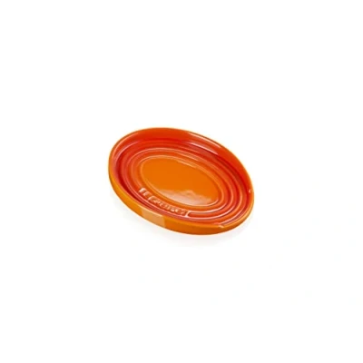 Imagen de Le Creuset Spoon Holder Oval Volcanic 15 cm