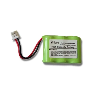 Imagen de vhbw Batería Compatible con Dogtra 600NCP, 620NCP, 7000M Series, 800NCP, DA009, 890037 Collar para Perros (210 mAh, 3,6 V, NiMH)