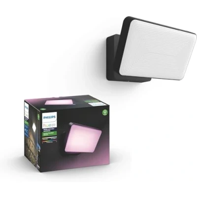 Imagen de Philips Hue Discover Proyector exterior, luz blanca y de colores, compatible con Amazon Alexa, Apple HomeKit Google Assistant