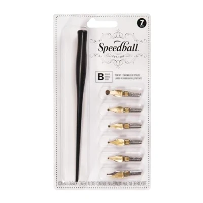 Imagen de Speedball 2956 Estilo B Style Juego de Pluma y plumines