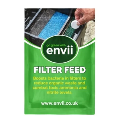 Imagen de envii Tratamiento Bacterias para Filtros Estanque Mejora la Salud del y Reduce el Mantenimiento Filtro Trata 20.000 litros