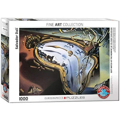 Imagen de EuroGraphics Soft Watch At Moment of First Explosion by Salvador Dalí Other License Rompecabezas, Multicolor, 48 x 68 cm (6000 0842)