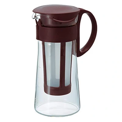 Imagen de Hario Cafetière Mizudashi Cafetera Mini marrón, 600ml capacitad