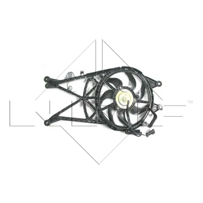 Imagen de NRF 47489 Ventilador de radiador 312 12 100 con bastidor (armazón)