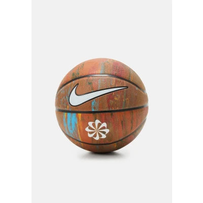 Imagen de Nike Performance Everyday Playground NEXT Nature Deflated Balón de baloncesto, Talla: One Size, Multi/amber/black/white