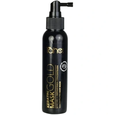 Imagen de Tahe Keratin Gold Mascarilla concentrada de efecto instantáneo sin aclarado con Oro líquido y Queratina, 125 ml