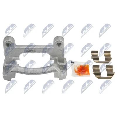 Imagen de NTY HZT VW 053A Soporte de Pinzas Freno eje delantero, ambos lados, izquierda, derecha VOLKSWAGEN: TRANSPORTER 4, 4 Bus