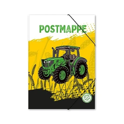 Imagen de itenga Carpeta de goma con diseño DIN A4 cierre recogida esquinas (tractor)