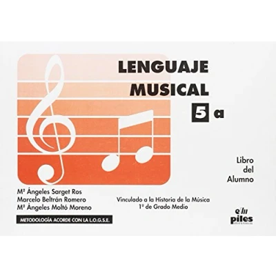Imagen de Lenguaje Musical. Libro Alumno Nº 5a