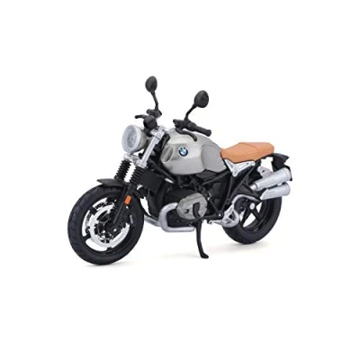 Imagen de Maisto BMW R Nine T Scrambler 1:12 Modellmotorrad Motocicleta Scramble, Varios diseños y Colores, Small (May Cheong M32701)