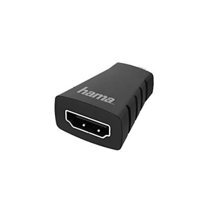 Imagen de Adaptador Hama 00200348, De HDMI a Micro HDMI, 4K, Ethernet, Negro