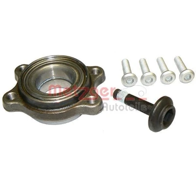 Imagen de METZGER WM 2046 Juego de cojinete rueda con anillo sensor magnético incorporado 92 AUDI: A6 C6 Avant, Berlina, A8 D2