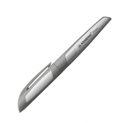 Imagen de STABILO Fountain Pen Flow MONOCHROME Medium Nib Pack of 1 Grey