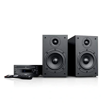 Imagen de Teufel KOMBO 11 Minisistema estéreo de Alta fidelidad Bluetooth, Reproductor CD, Radio Dab+, Altavoces 2 vías, transmisión música Negro