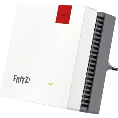 Imagen de ¡POR FRITZ! Repetidor 1200 AX (repetidor Wi Fi 6) equipado con dos unidades de radio (banda 5 GHz (hasta 2.400 Mbps), banda 2.4 600 versión en alemán)