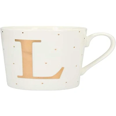 Imagen de Depesche 5909.037 Taza con asa (porcelana, 300 ml), diseño texto en inglés