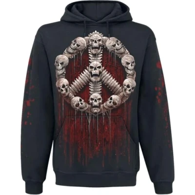 Imagen de Spiral Negra Sudadera con Capucha, S para Hombre