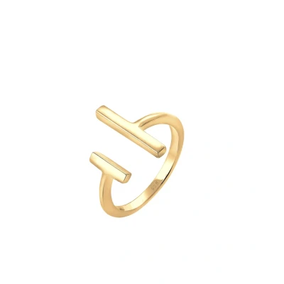 Imagen de Elli Basic LOOK Anillo, Mujer, Talla: 54, Goldfarben