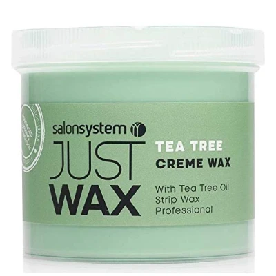 Imagen de Salon System Just Wax Cera de depilación, aroma árbol del té