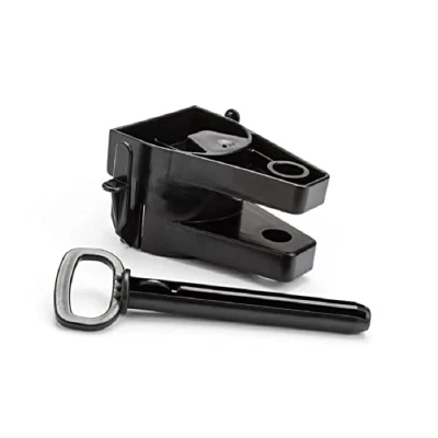 Imagen de Rolly Toys Adaptador de Remolque Compatible con Tractores Peg Perego, Color Negro, Small (X99100006880)