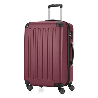 Imagen de HAUPTSTADTKOFFER SPREE Maleta rígida, Trolley expandible, Equipaje de viaje, 4 ruedas dobles, TSA, 65 cm, 74 litros, borgoña