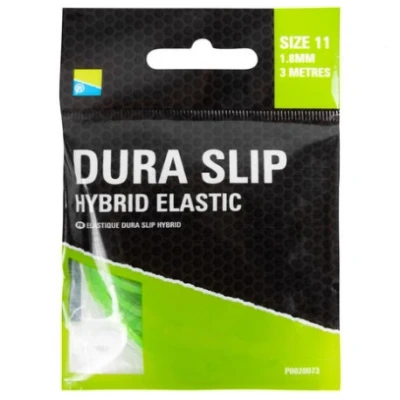 Imagen de Preston Dura Slip Hybrid Elastic Tamaño 11 Verde 1,8mm Material pequeño de pesca