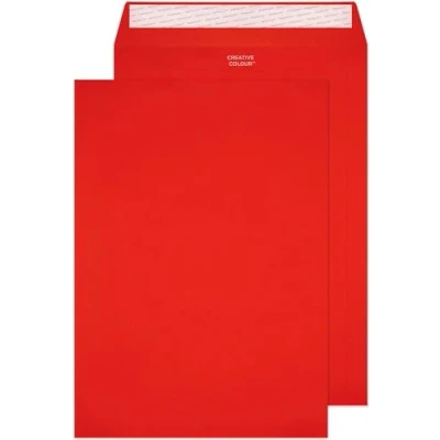 Imagen de Blake Creative Colour 63406 Rojo Sobre (C4 (229 x 324 mm), Rojo, 120 g/m², mm, 22,9 cm)