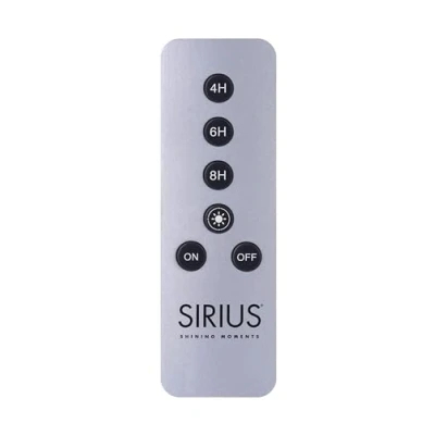 Imagen de Sirius home 10000 Botones Plata Mando a distancia (Smart light, Botones, Recargable, Plata)