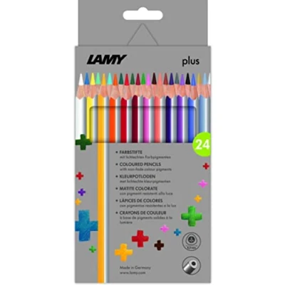 Imagen de Lamy Olus Model 530 Paquete de 24 lápices colores (madera cedro), multicolor