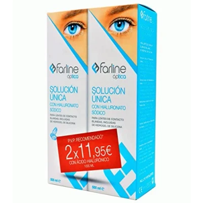 Imagen de Solucion Unica Ah Farline Optica 2*500ml