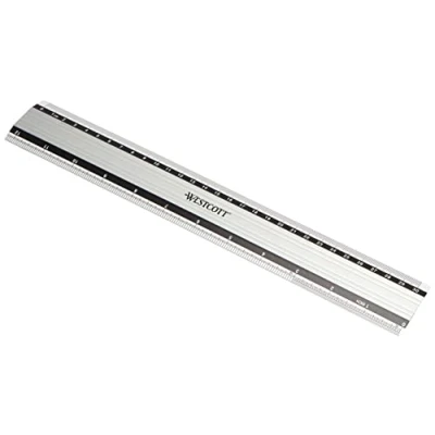 Imagen de Westcott E 10191 00 Regla de aluminio, 30 cm