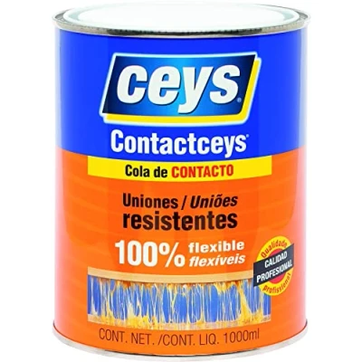 Imagen de Ceys Cola de contacto contactceys Uniones resistentes Calidad profesional 1 litro