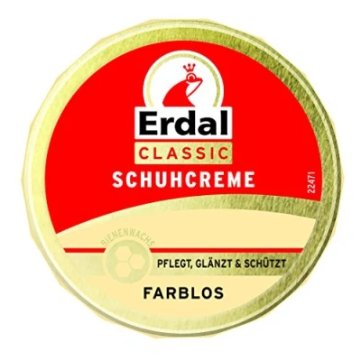Imagen de Erdal Classic Crema para Zapatos incolora, lata de 75 ml
