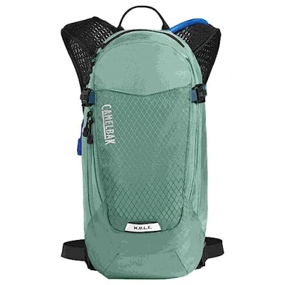 Imagen de CAMELBAK Mochila de hidratación M.U.L.E. para Mujer 12L con depósito 3L, Azul Haze/Negro