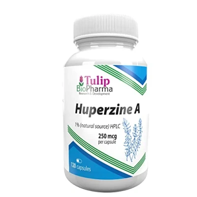 Imagen de Huperzina A 250mcg 120 Capsules, Probado en Laboratorio, suplemento de alta resistencia, sin gluten OGM