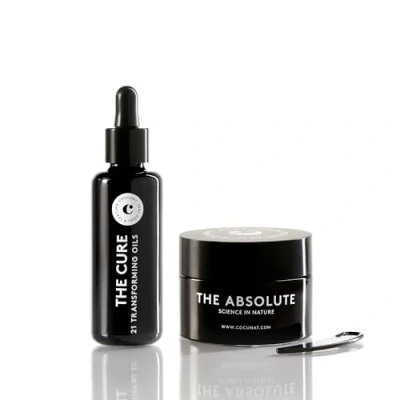 Imagen de COCUNAT Dúo Reparador Antiedad Crema Regeneradora y Sérum Facial Trata los Signos de la Edad Retinol Like Ácido Hialurónico 50 ml, 30 ml