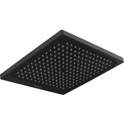 Imagen de hansgrohe Crometta E Rociador de ducha 240, 1 tipo chorro ahorro agua 9 l/min, negro mate, 26727670
