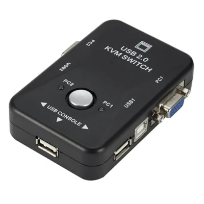 Imagen de Xingdianfu VGA KVM Switch Box 2 Puerto USB Splitter para Mouse Teclado Monitor Computadora Nuevo