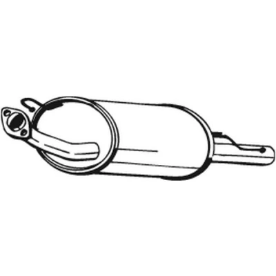 Imagen de BOSAL 145 341 Silenciador trasero
