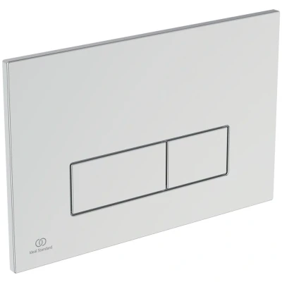 Imagen de Ideal Standard R0121AA Placa de Descarga Inodoro, Cromado, Oleas M2 Mechanical Toilet Flush Plate Chrome