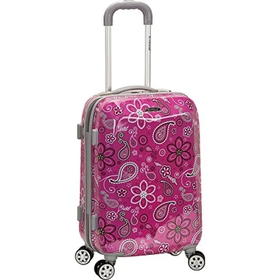 Imagen de Rockland Vision Hardside Equipaje para Ruedas giratorias, Variado/Multicolor, 20 Pulgadas, Surtido/Multicolor, Carry On Inch, Spinner Wheel