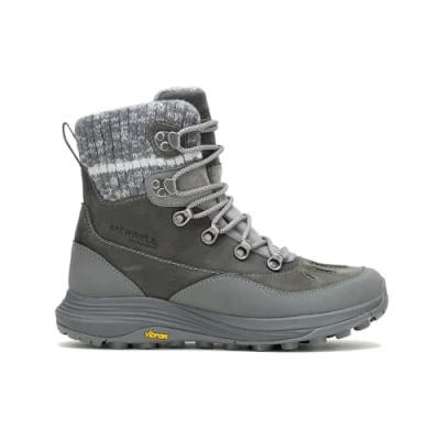Imagen de Merrell Siren 4 Thermo Mid Zip WP, Botas para Senderismo Mujer, Gris Oscuro, 40.5 EU